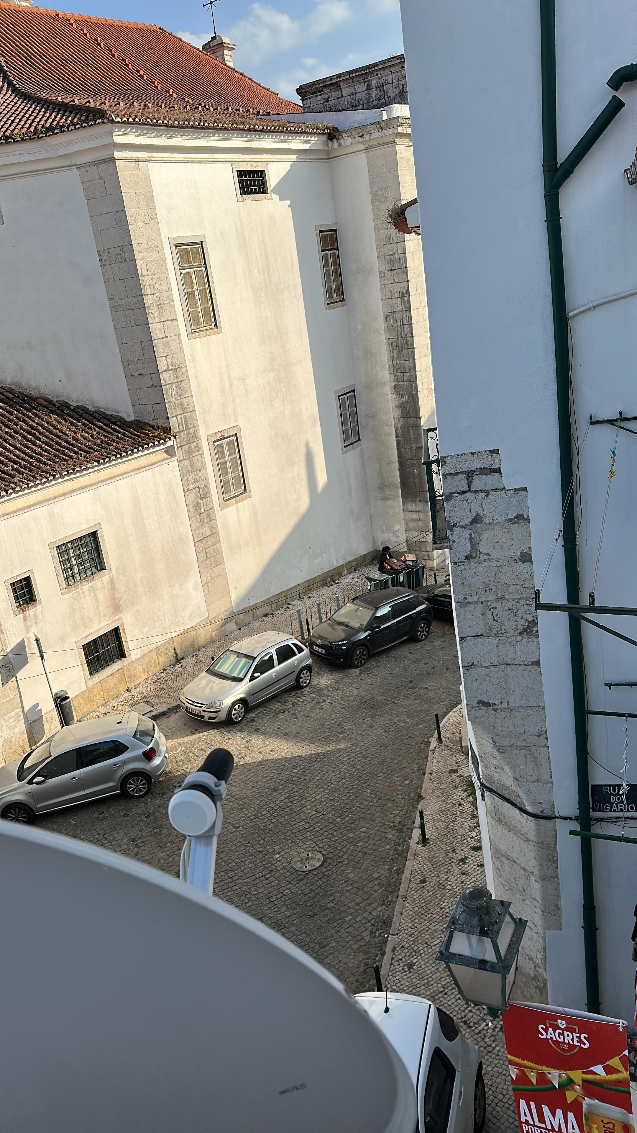 View from the balcony to the right 