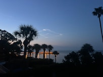 View of the pier from back balcony!