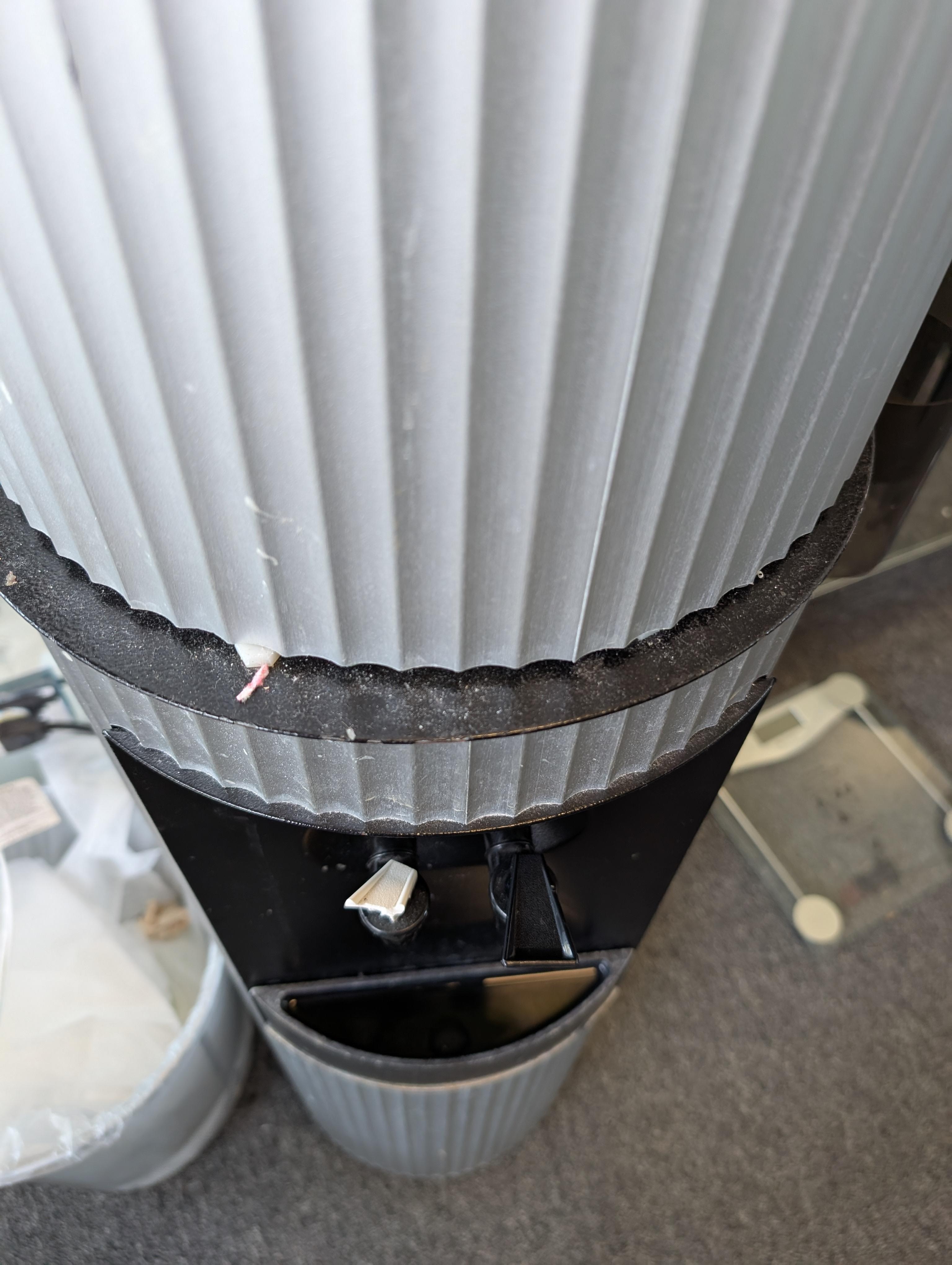 Water dispenser. Not very appealing