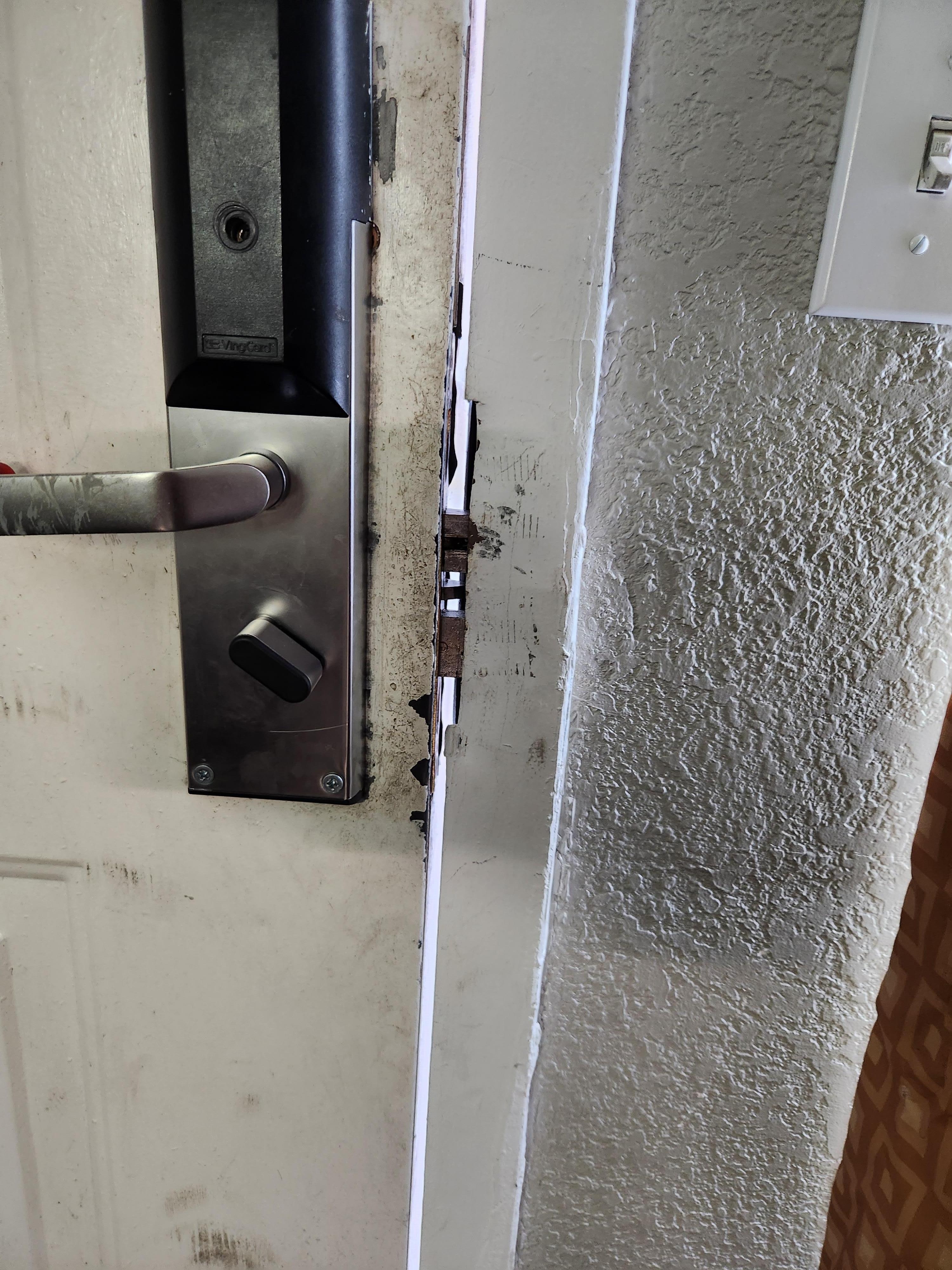 Door to the room 