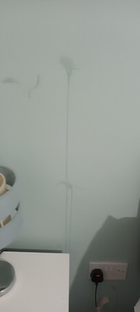 Weird stains on wall
