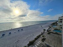 View from balcony.