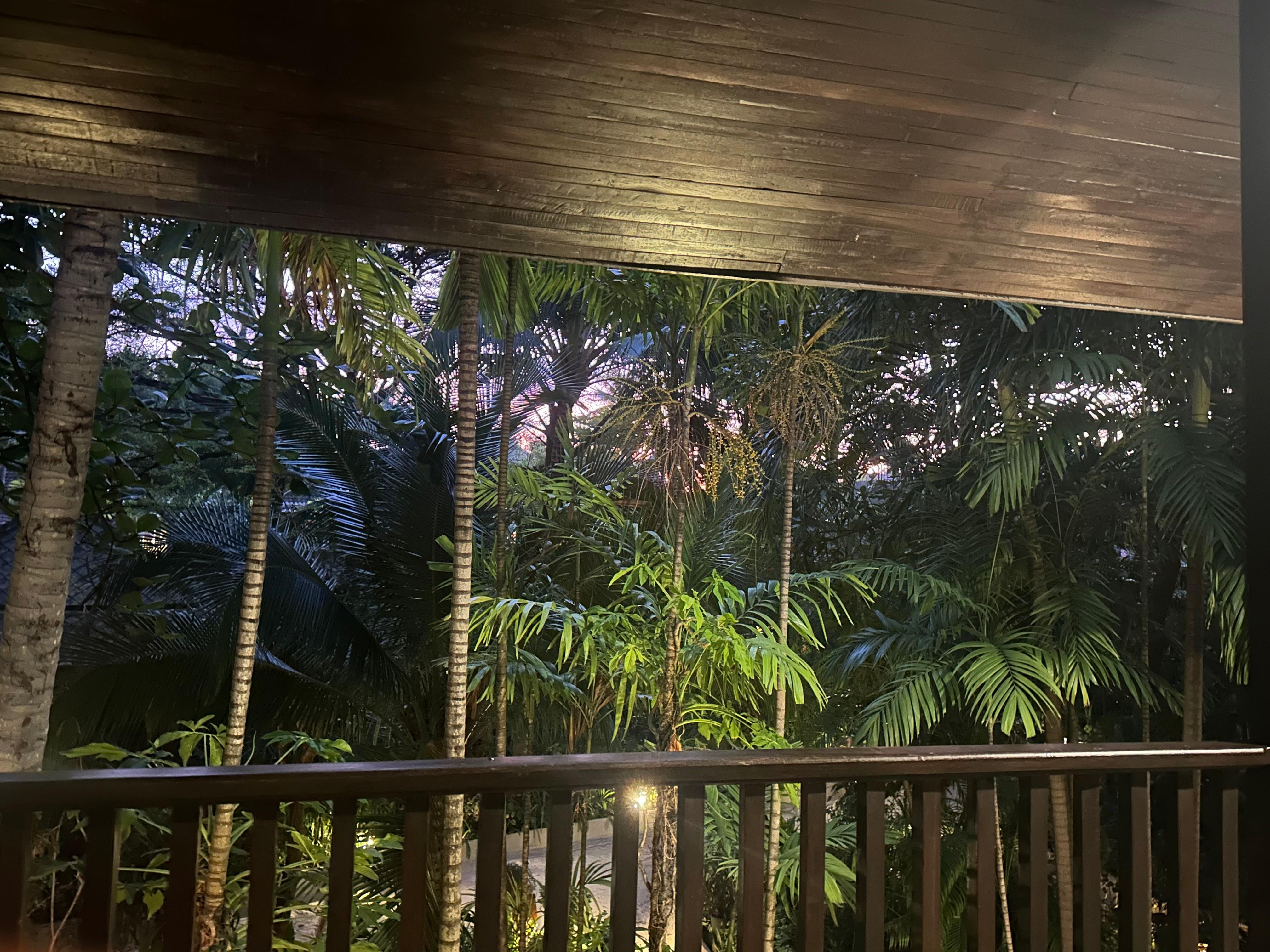 Our balcony - shino garden room