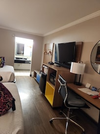 View of room from the door.