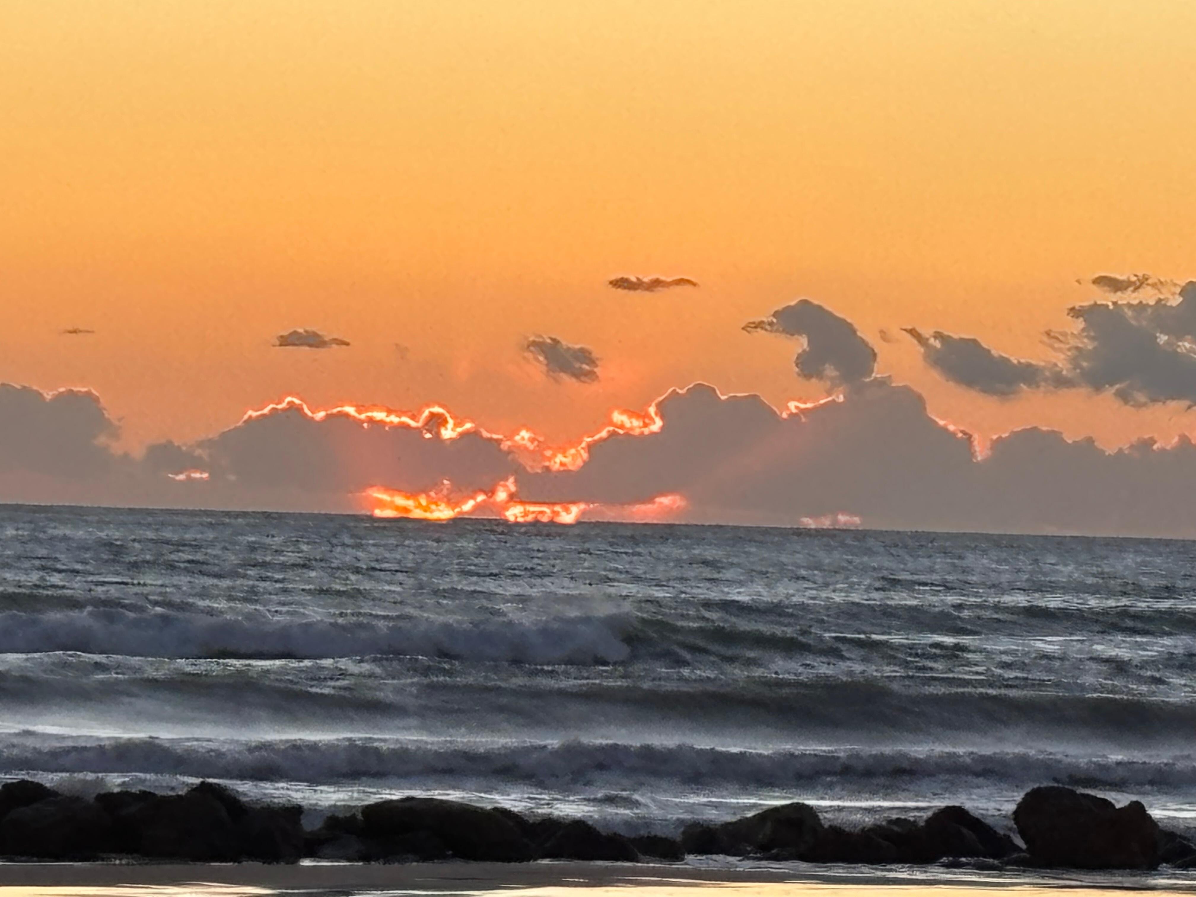 beautiful beaches and sunsets