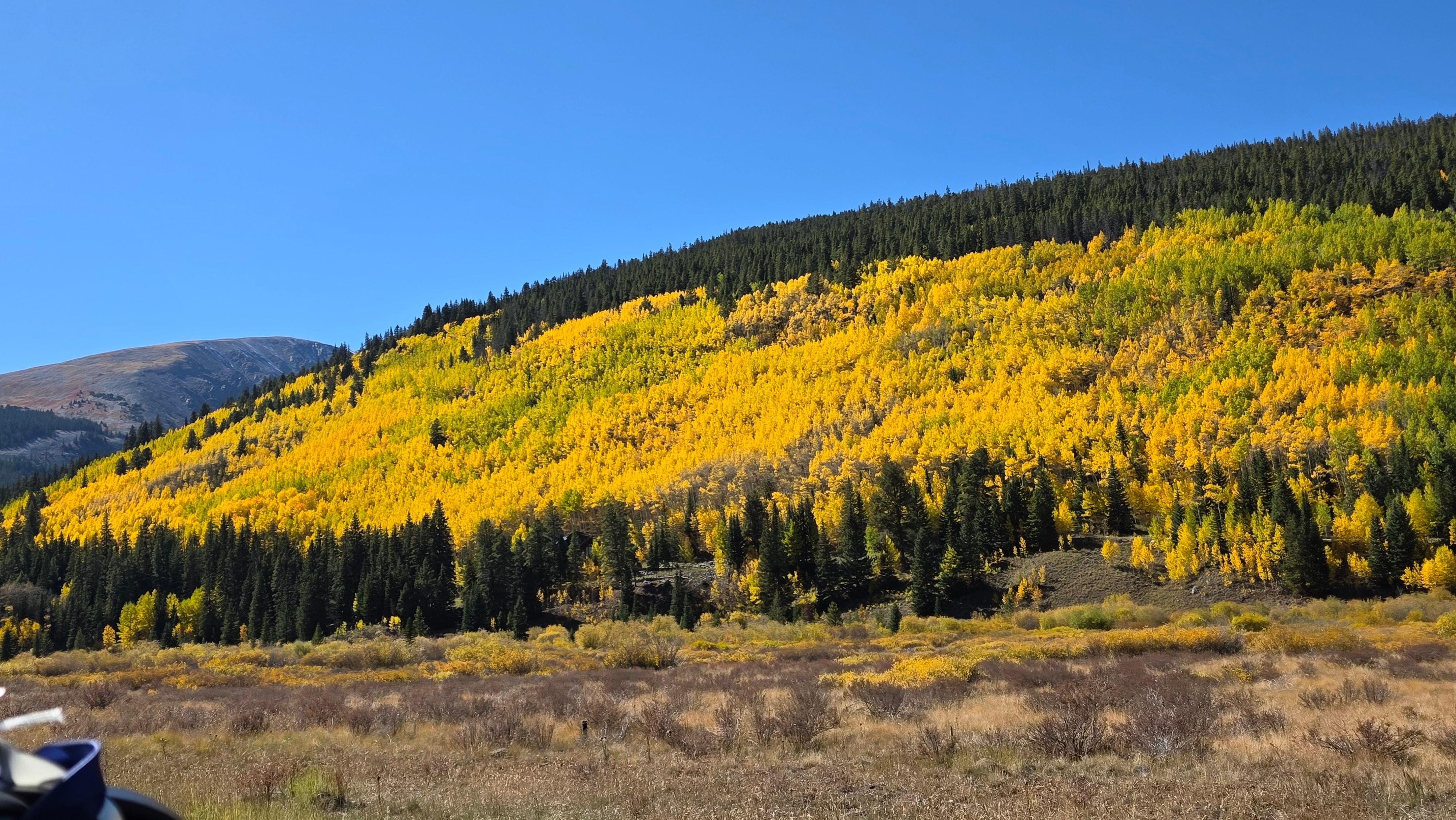 We were there during the color change!