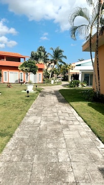 Property grounds. View from the pool