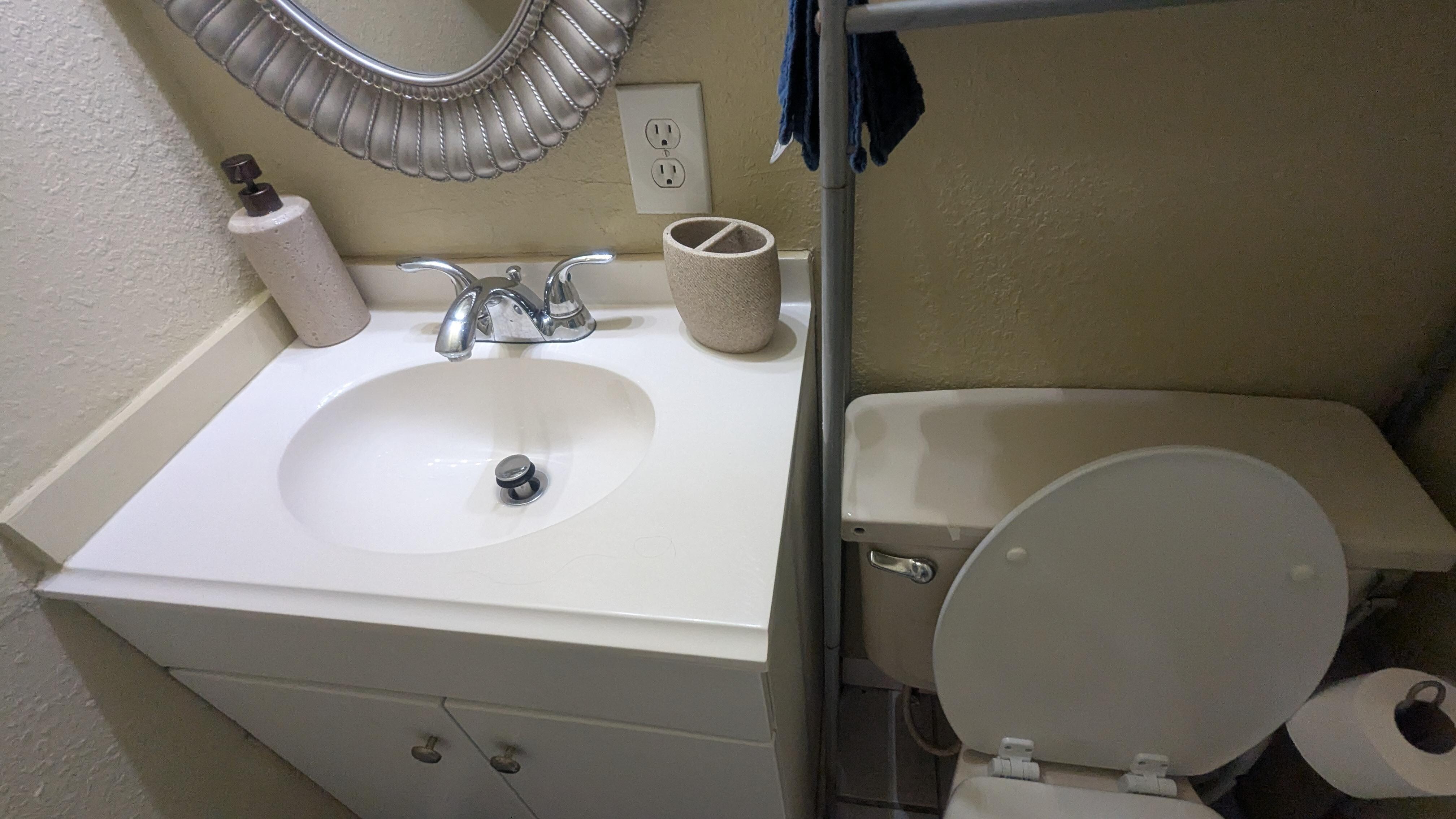 Tiny bathroom