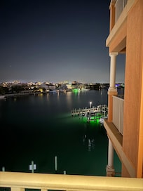 View from the balcony was spectacular!