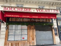 Just down the street.