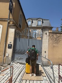 Front gate to the property. Must use code to enter.