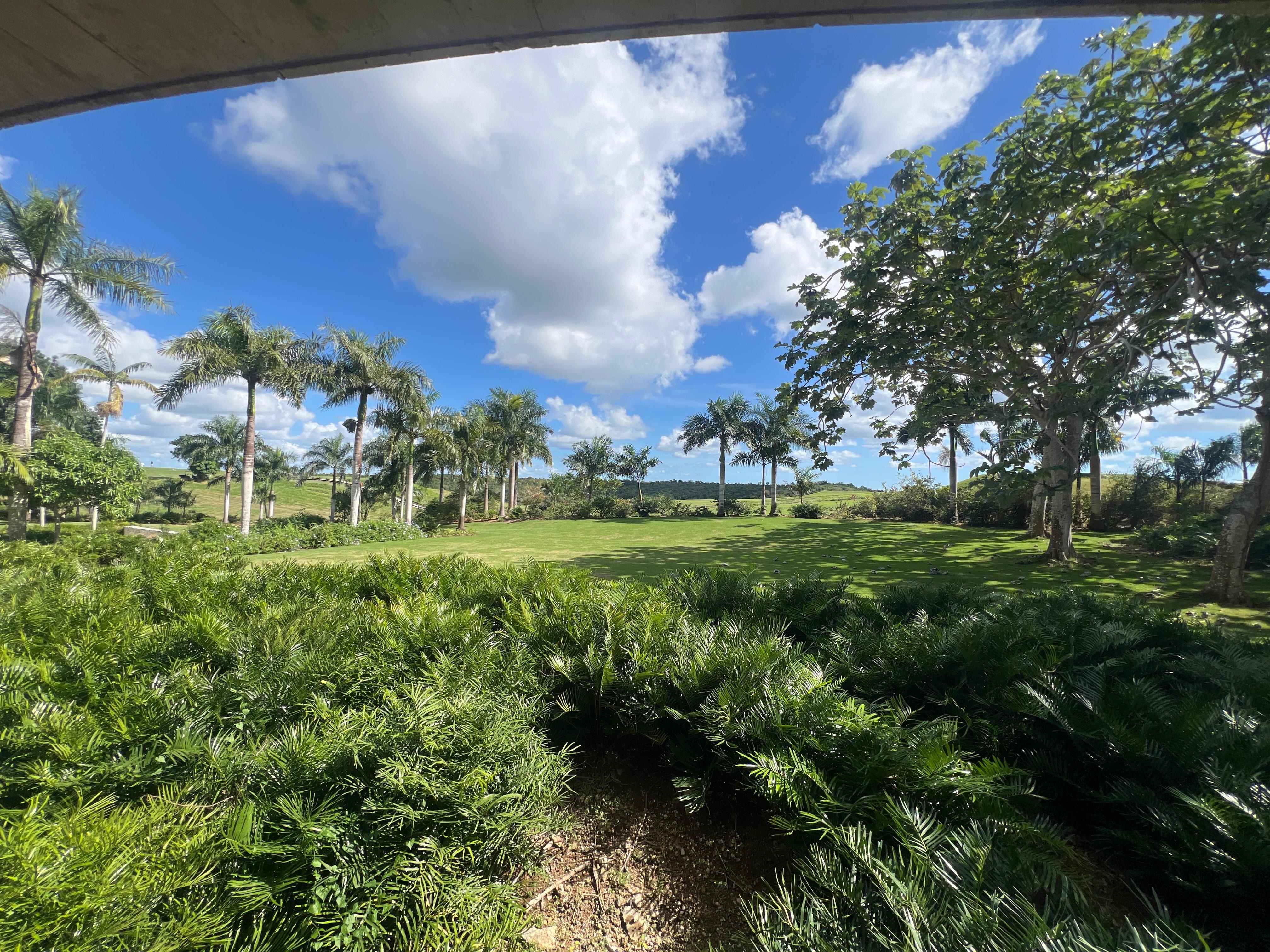 Golf view.   Balcony 