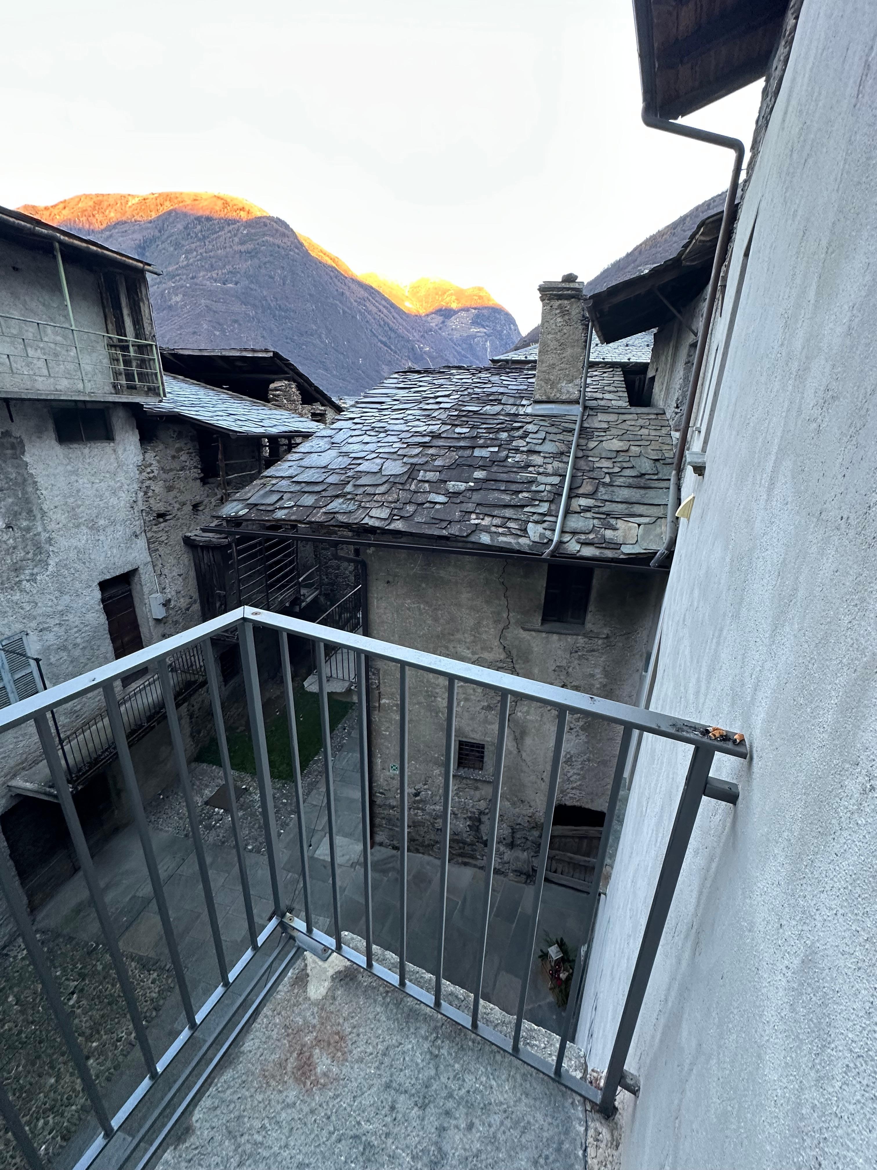 View from second level terrace 