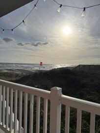 Beautiful view from balcony.