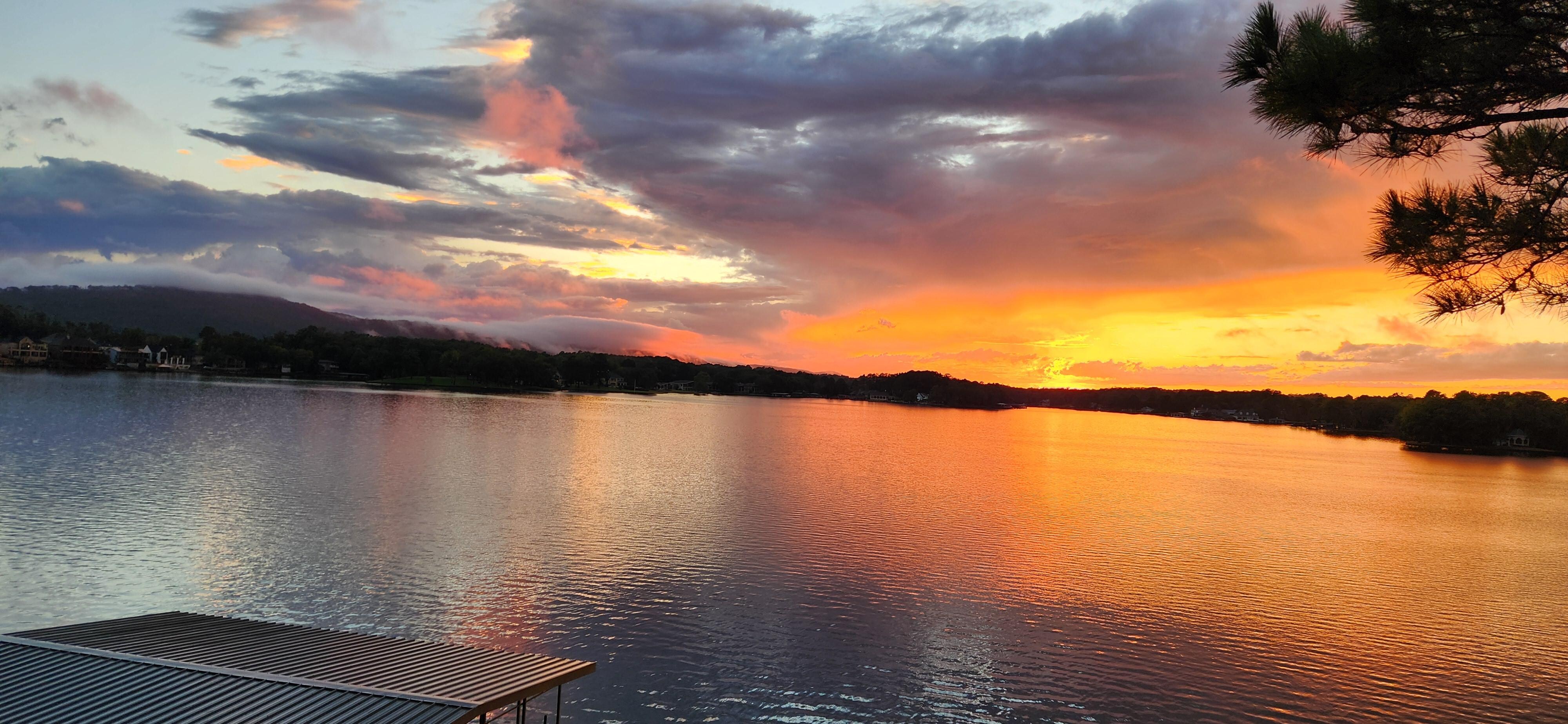 Gorgeous sunset view