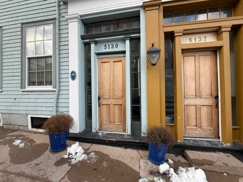 Our front door.   Getting in and out is very easy! Perfect location!