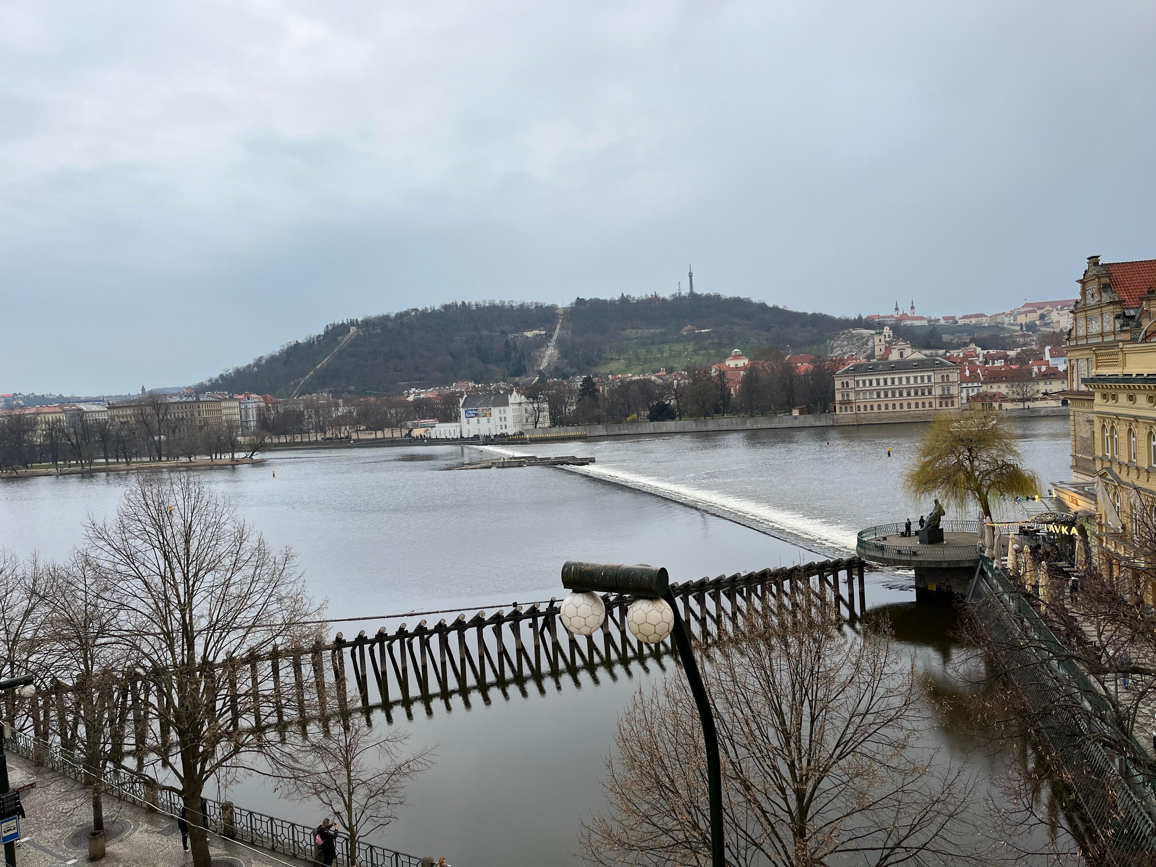 View outside our room