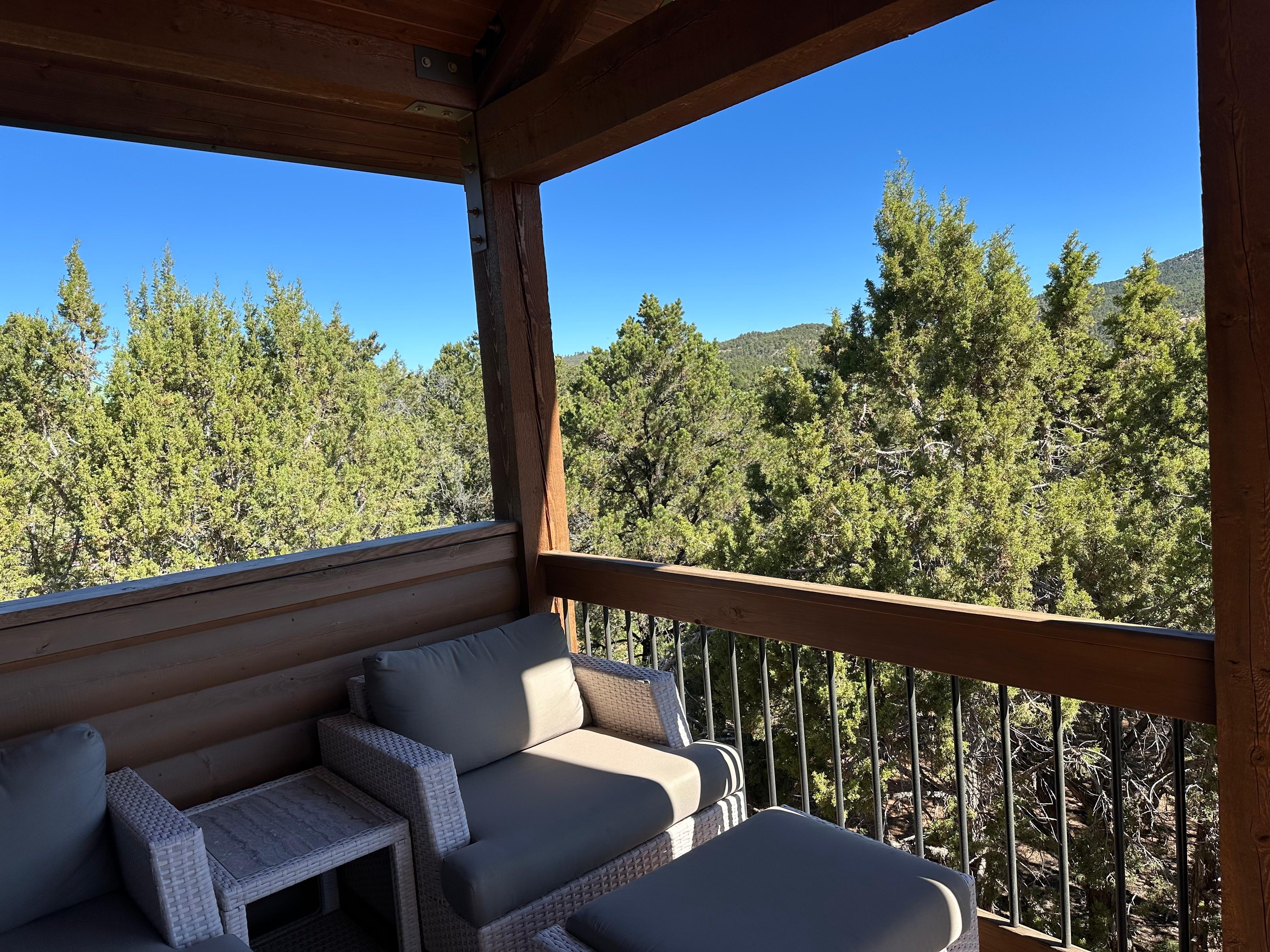 Primary bedroom deck.