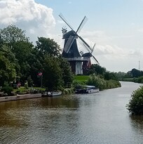Zwillinhsmühlen in Greetsiel