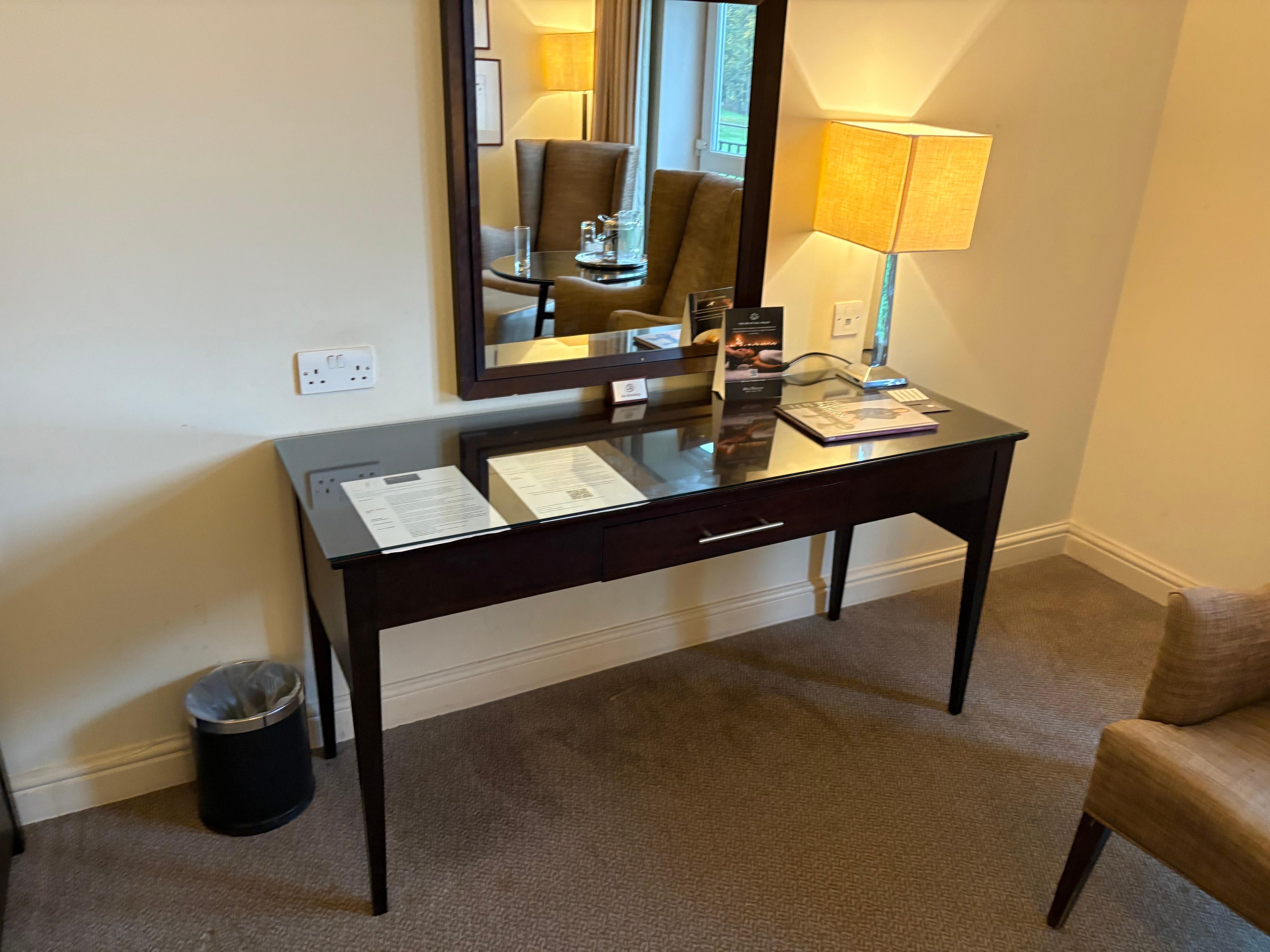 You have work station but no chair