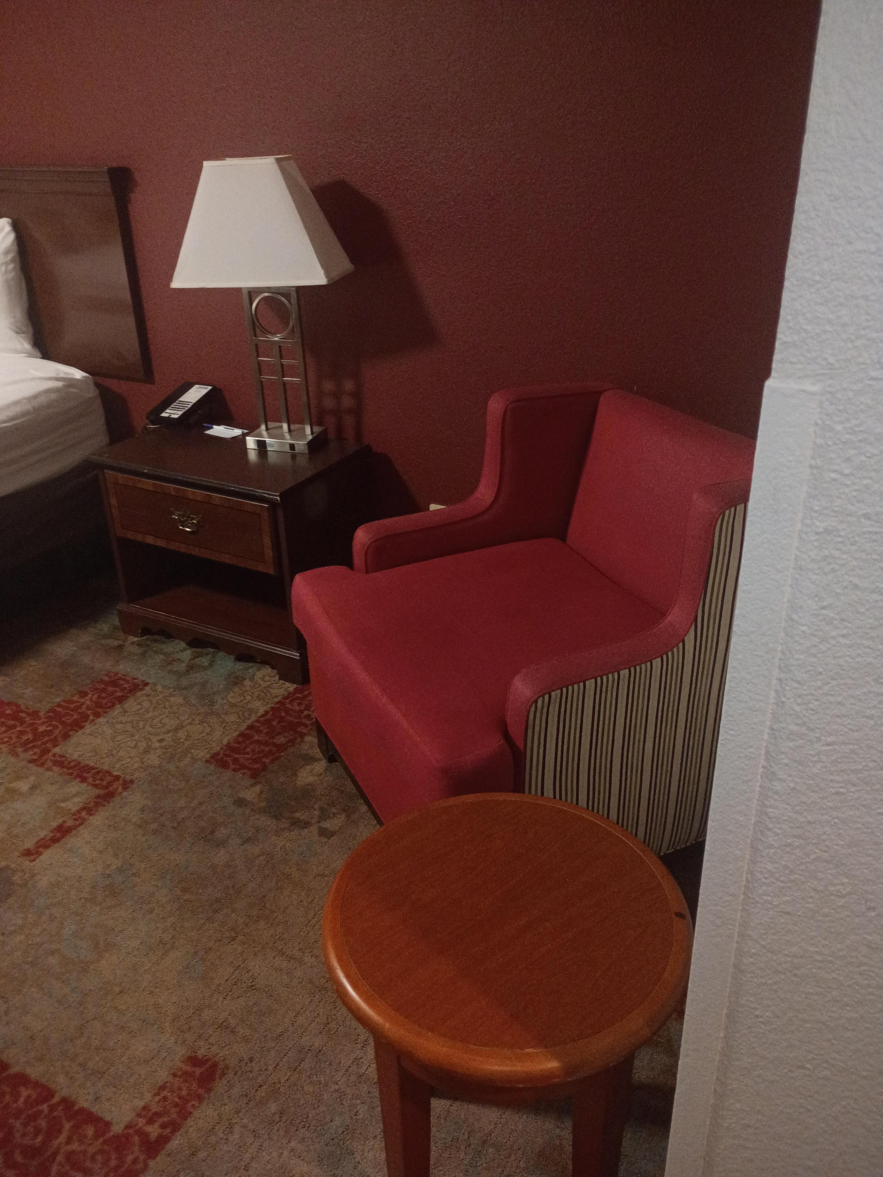 Chair in room 