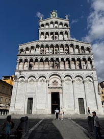 One of churches inside lucca