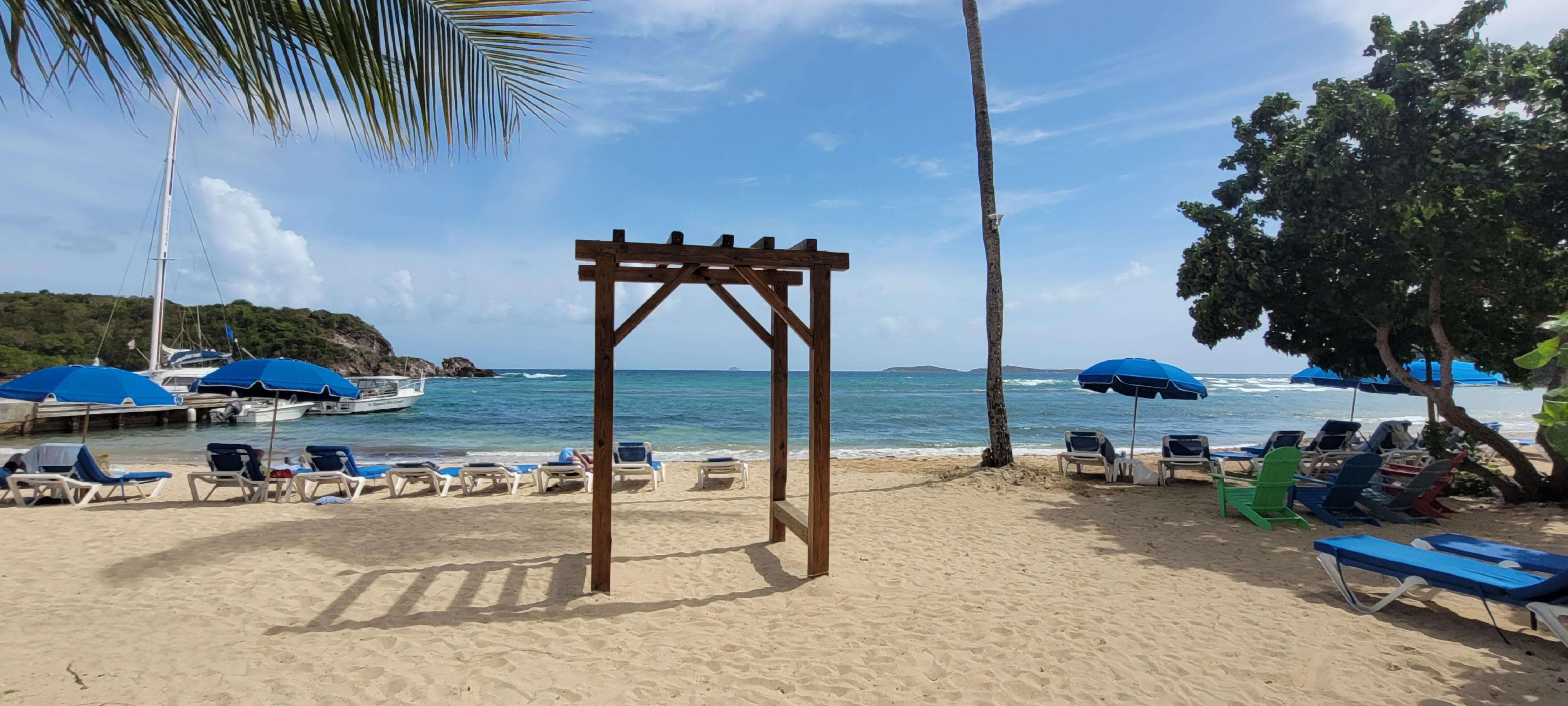 Relax at the beach next door