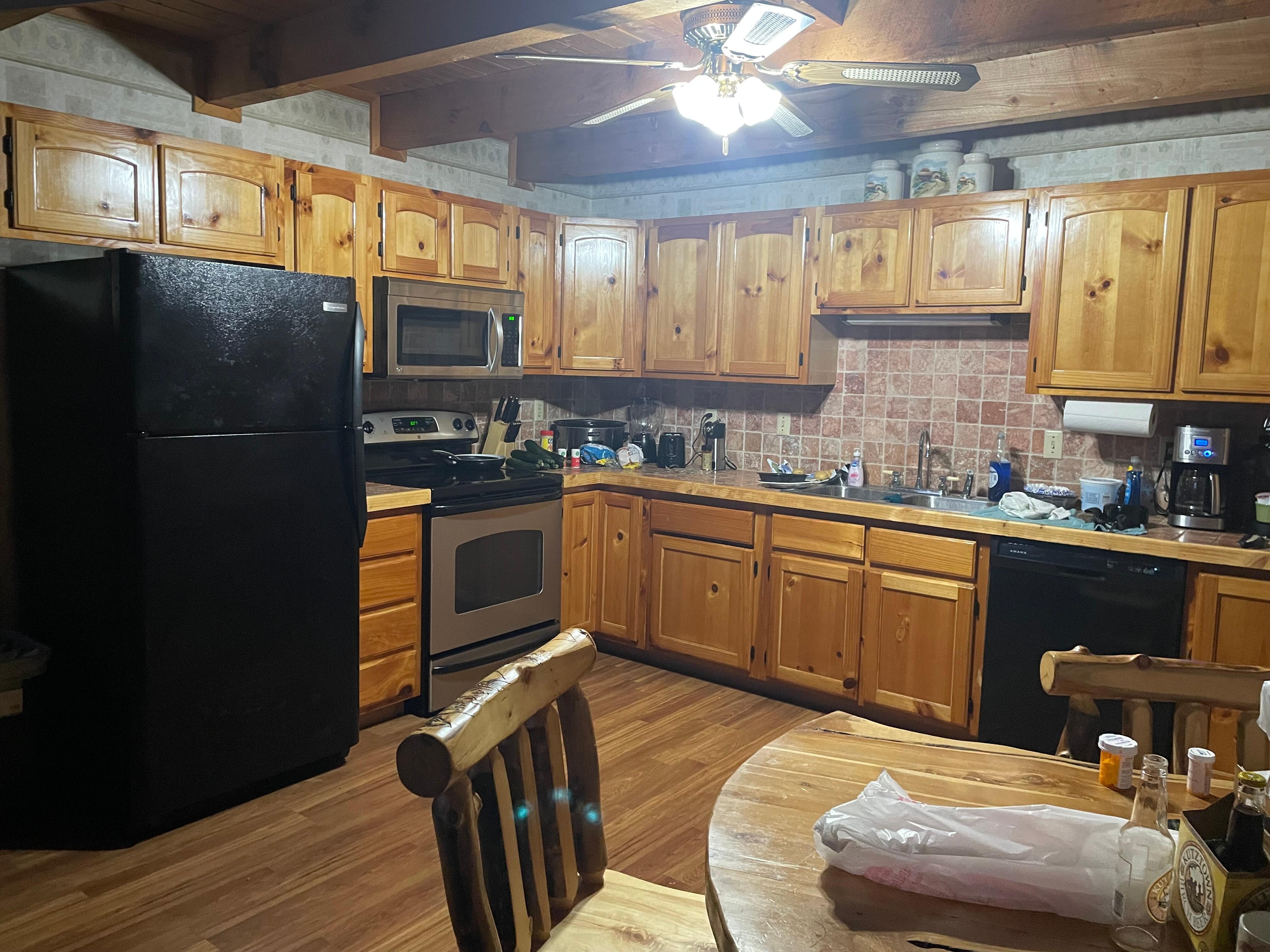 Beautiful and spacious kitchen. 