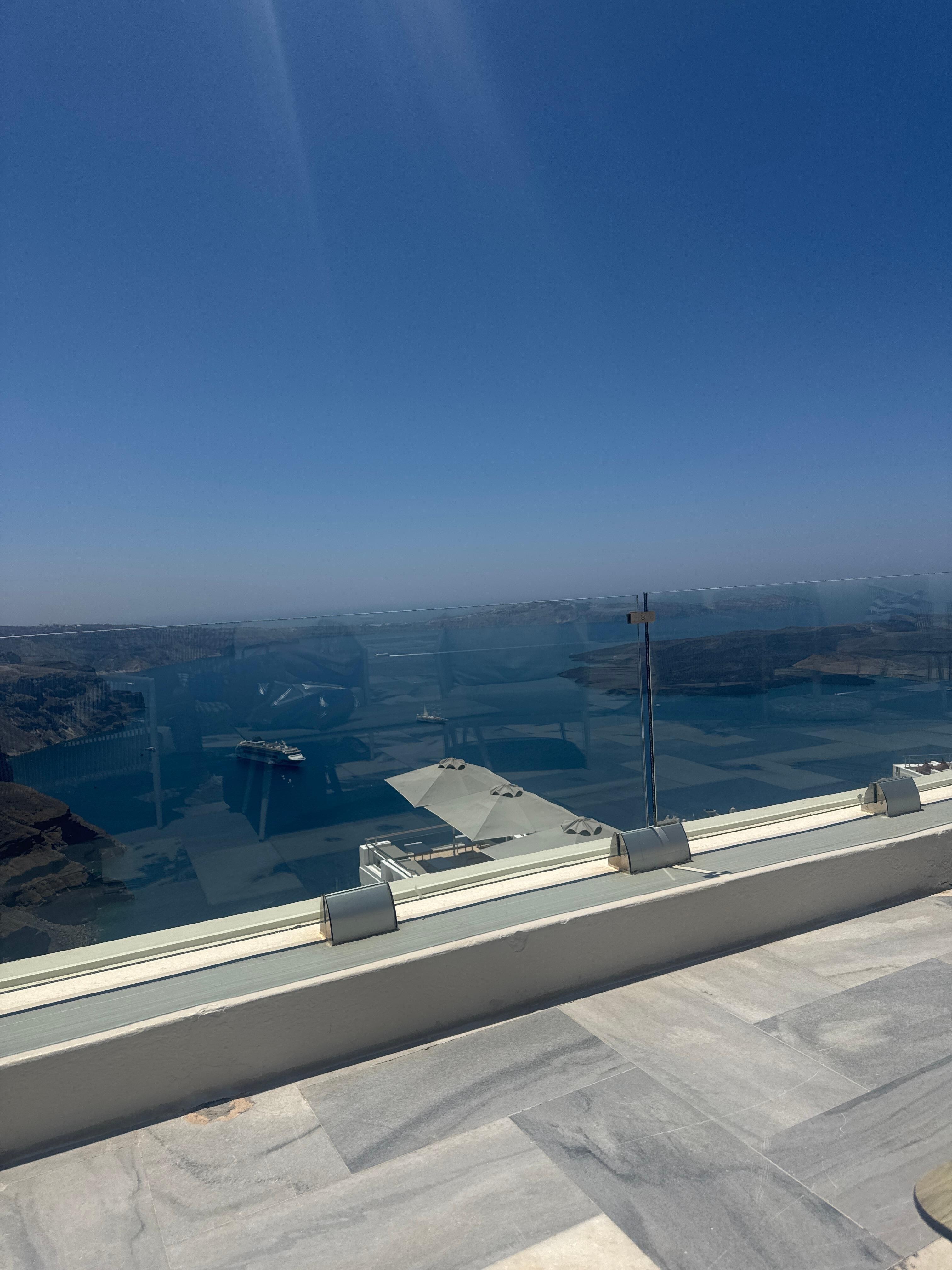 View from terrace