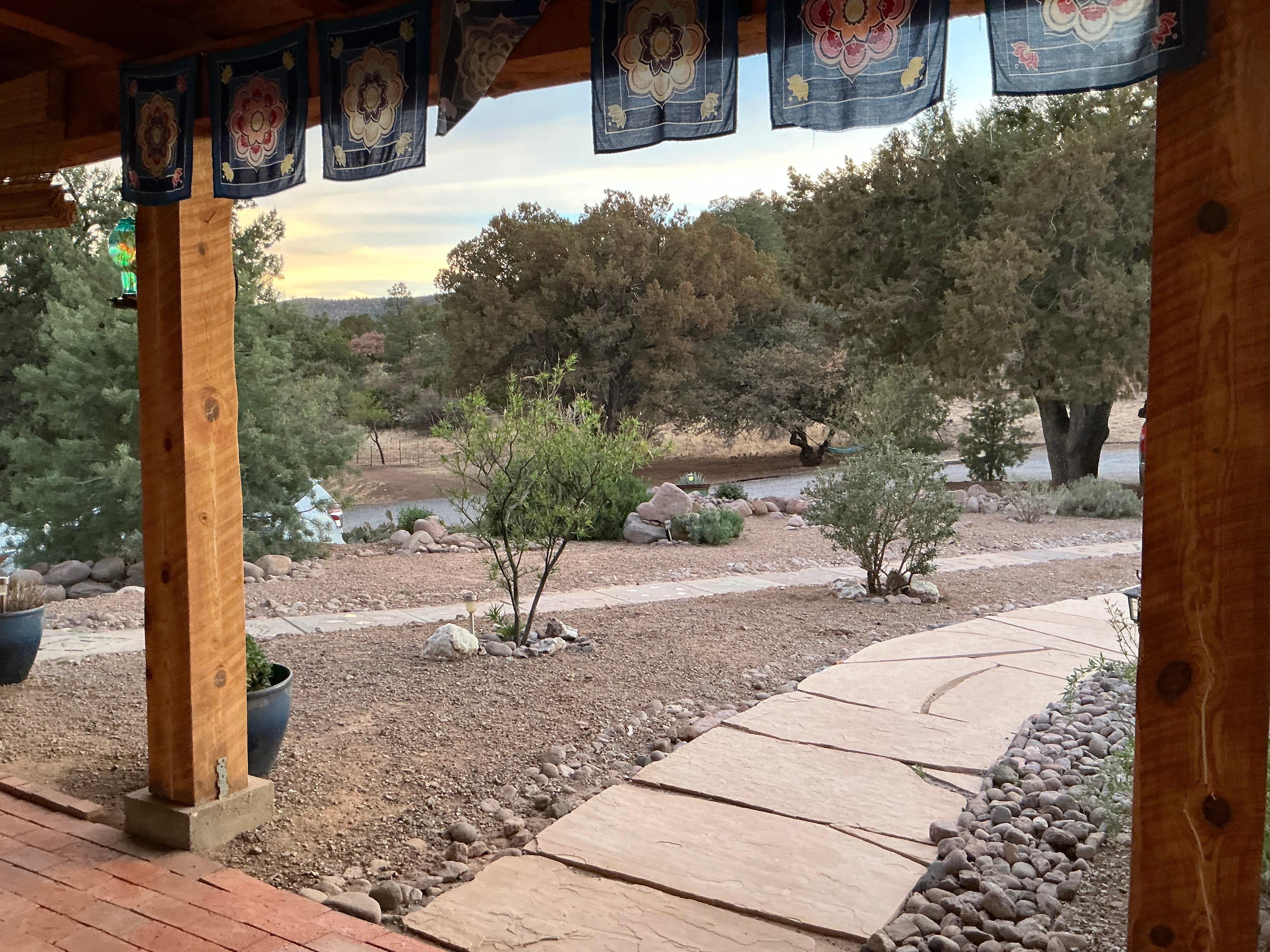 View from the front porch