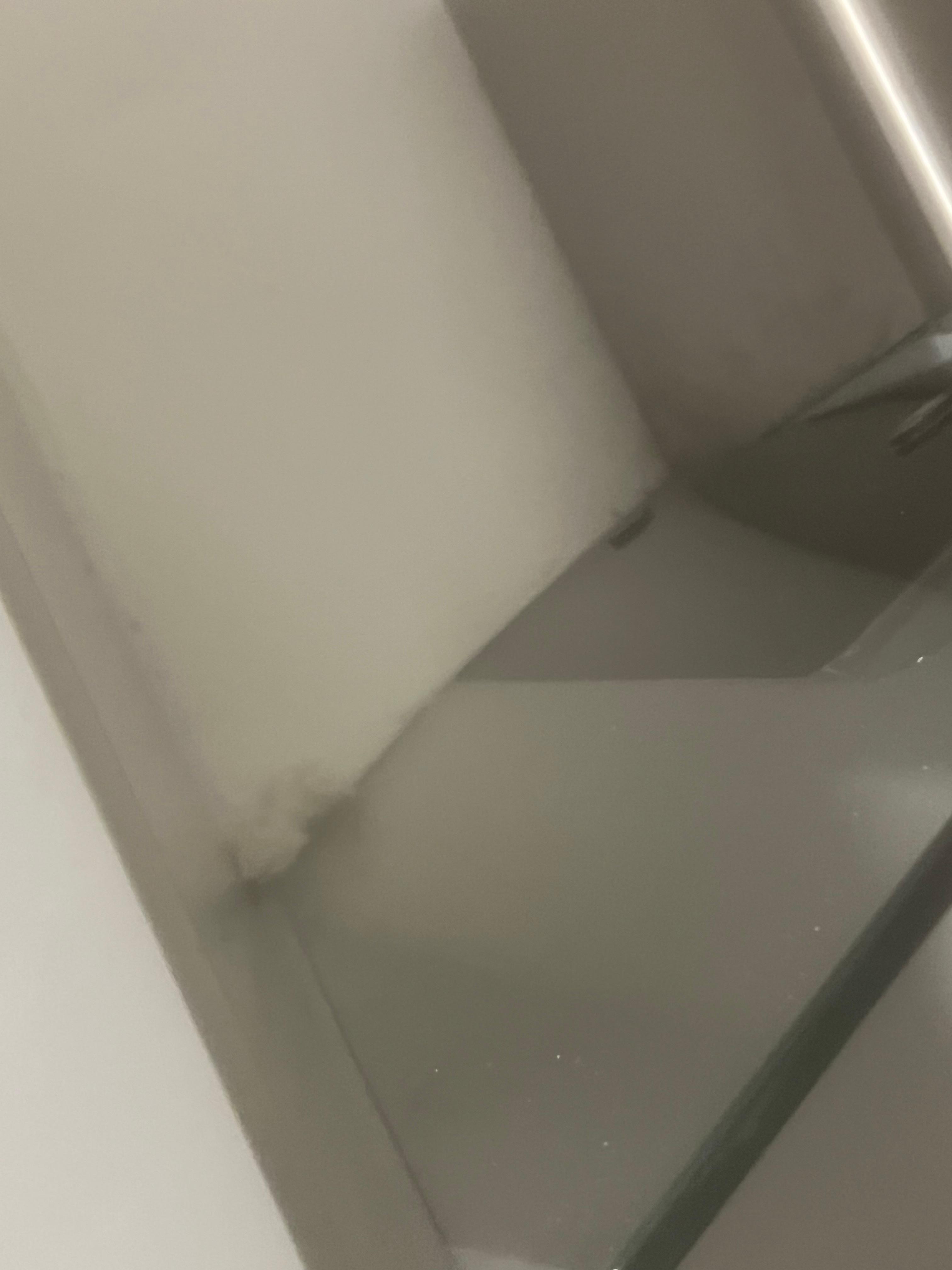 Used tissues on top of kitchens extractor fan