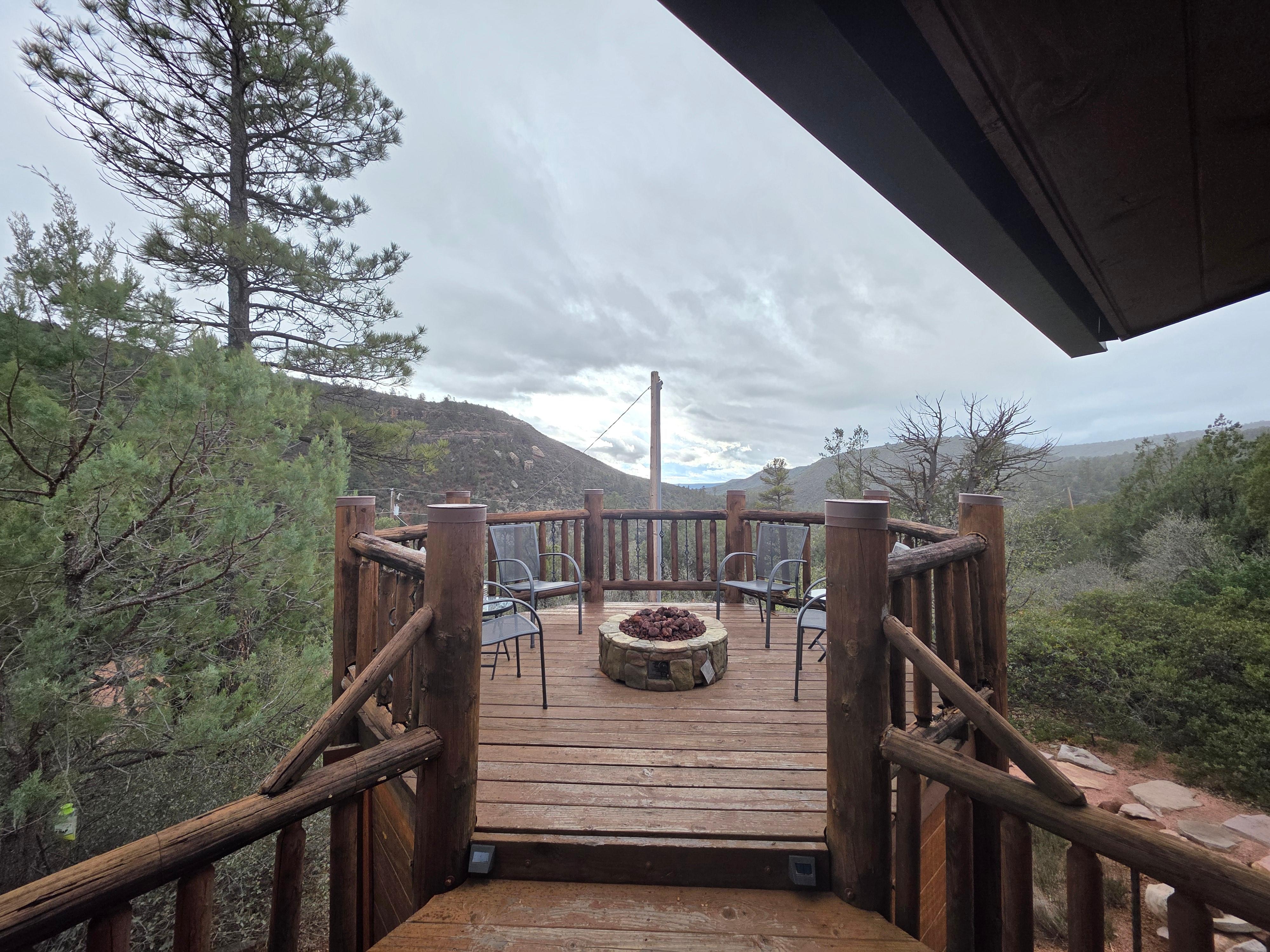 Excellent place for roasting marshmallows and getting away from the city. 