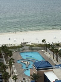 View from main balcony