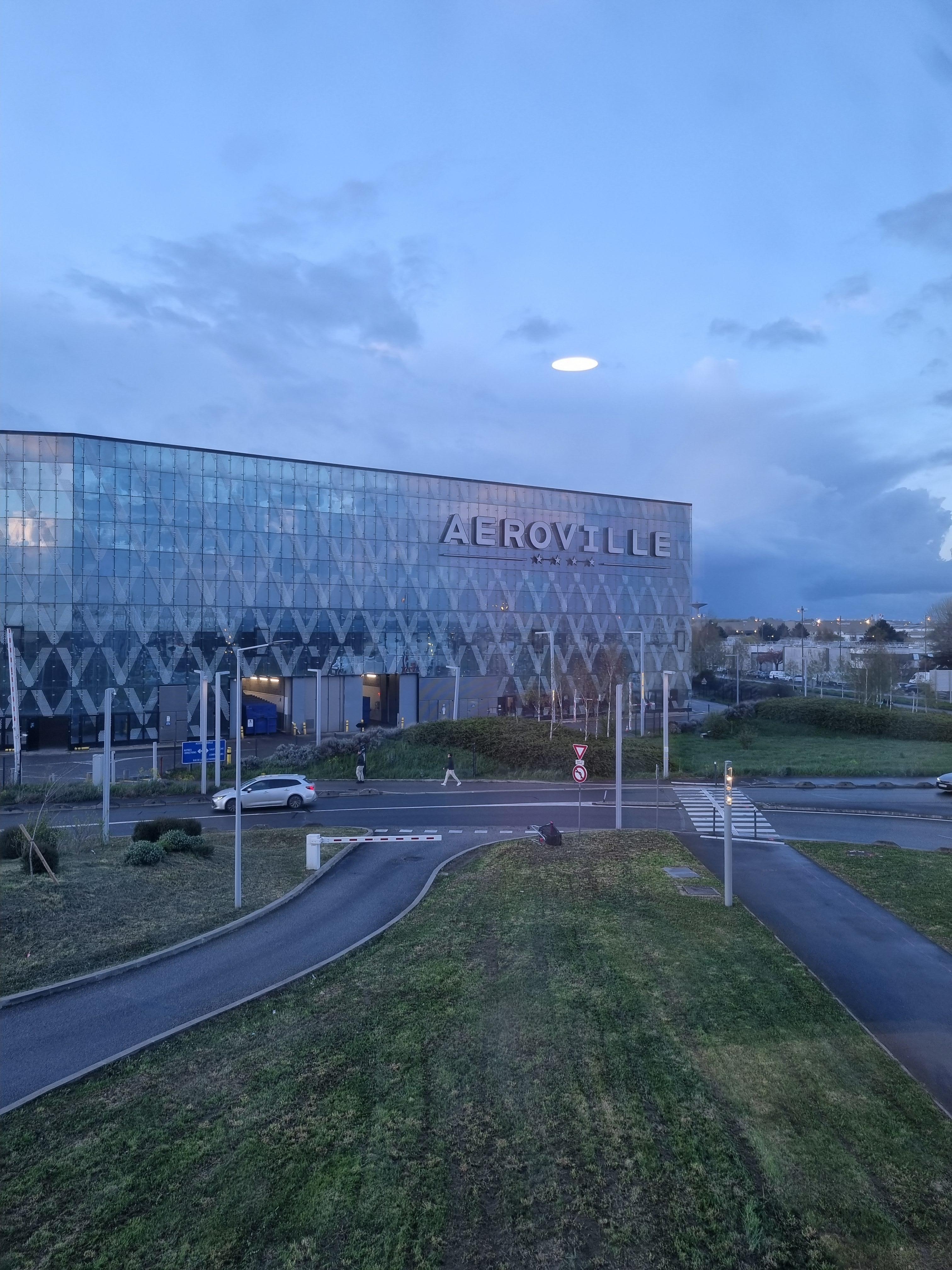 Vista do quarto - shopping