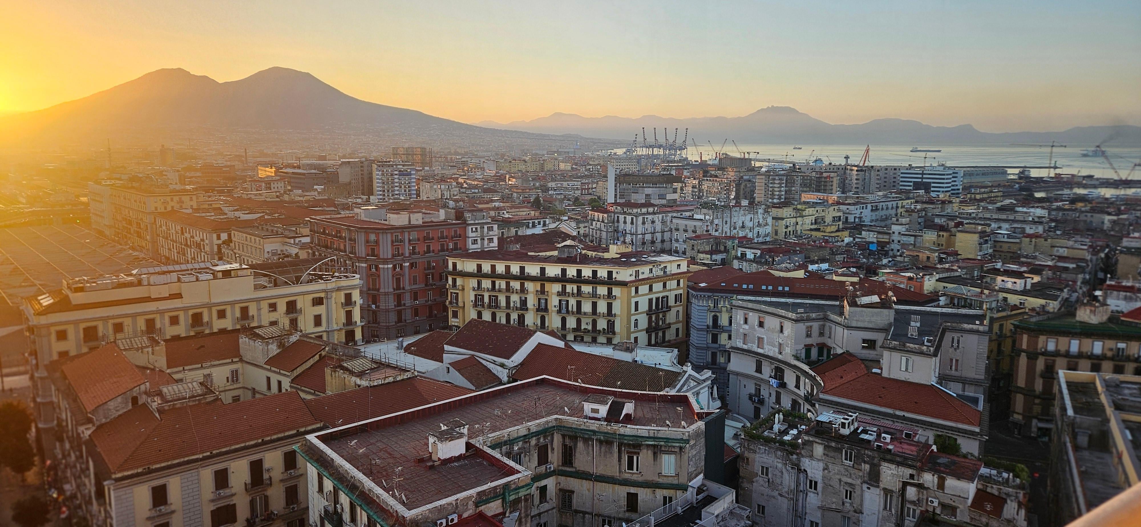 La vista spettacolare dal balcone...