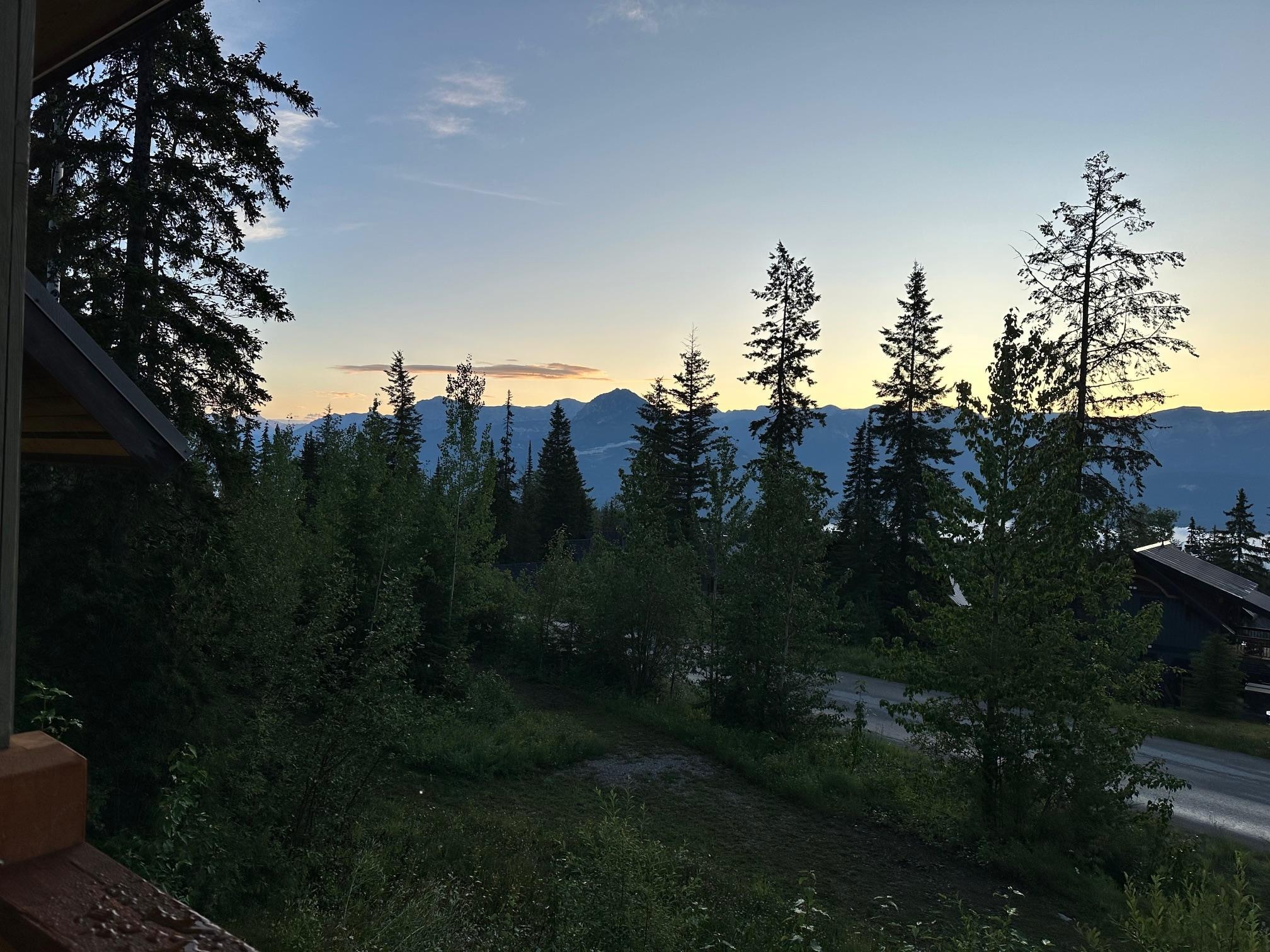 Sunrise off our main deck