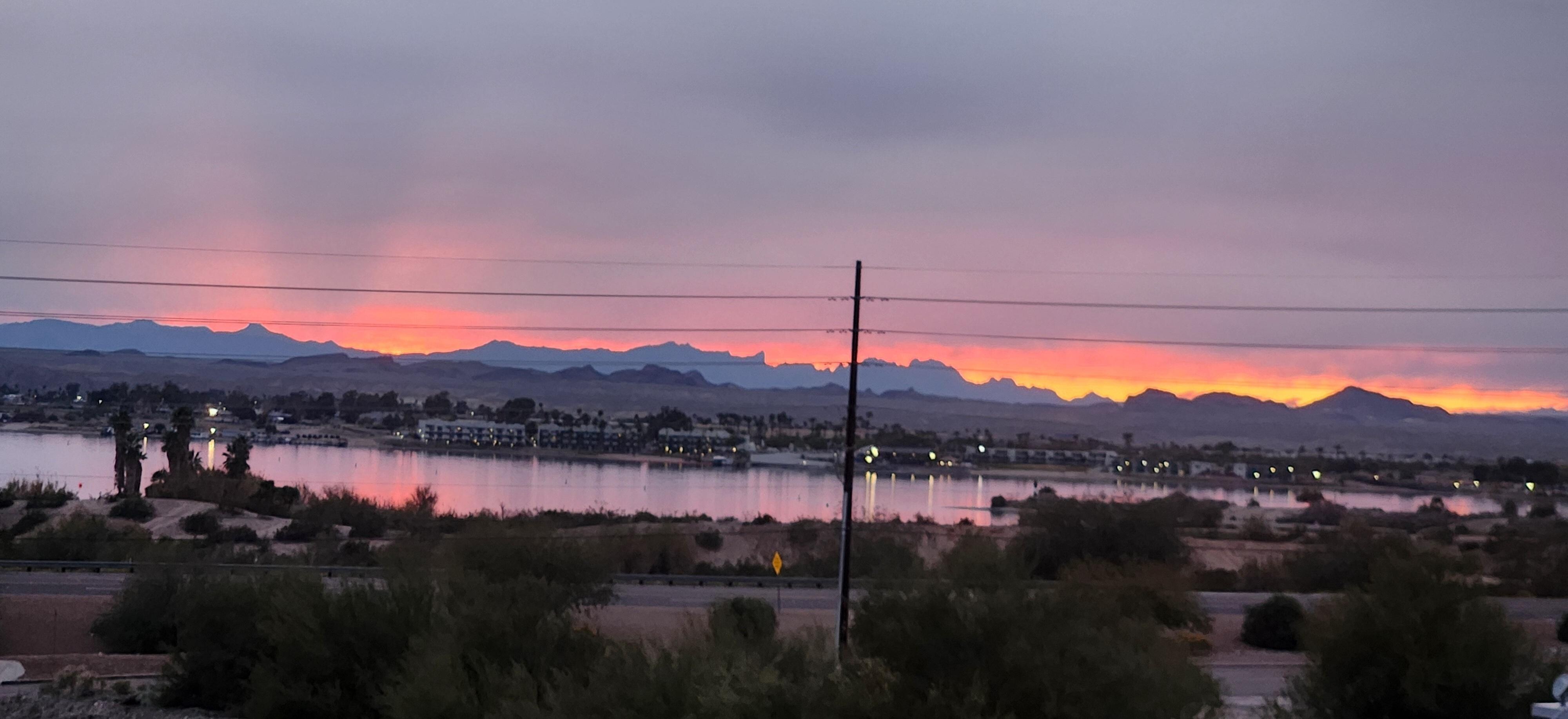 View from the patio.