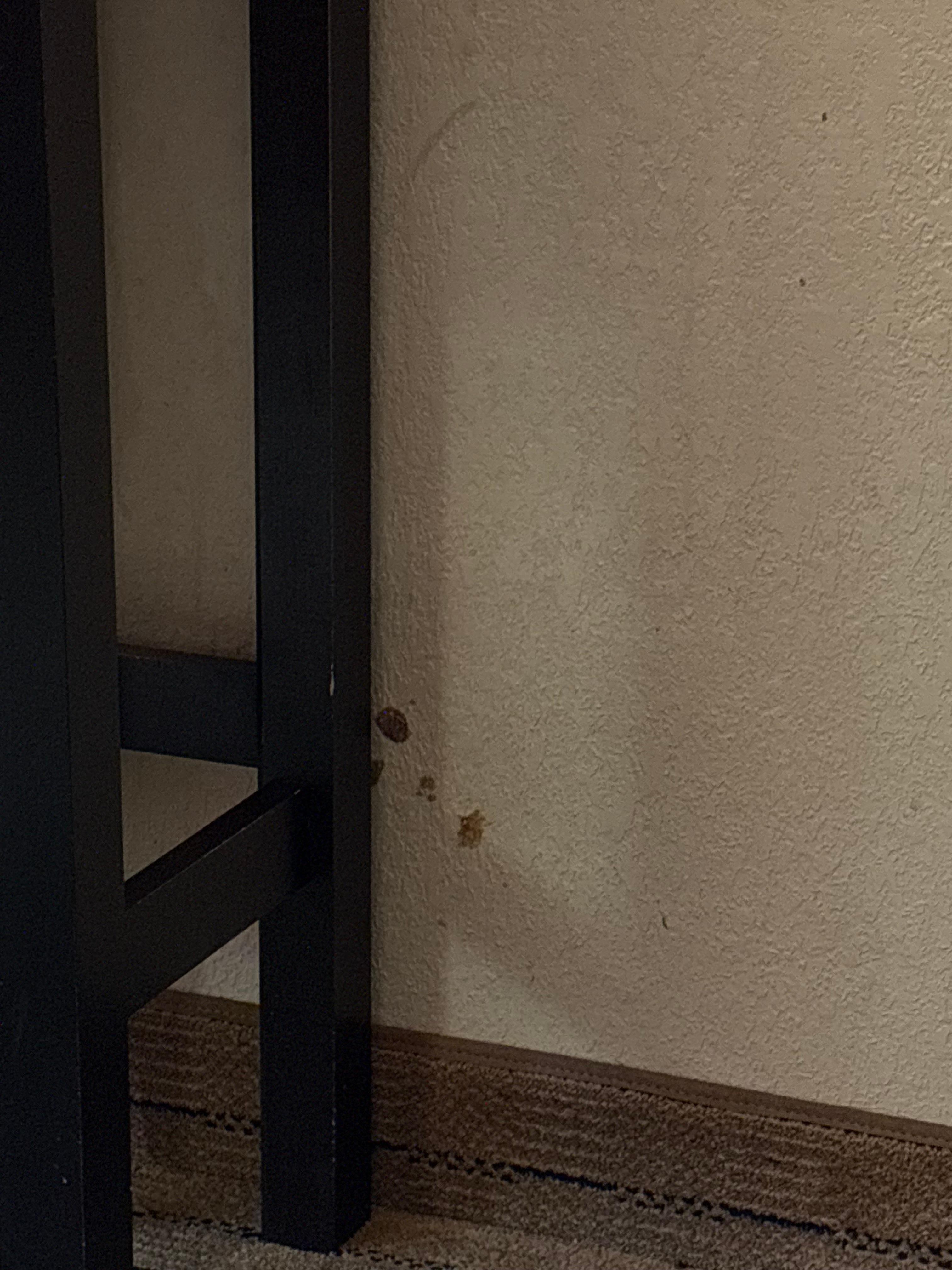 Stain on walls