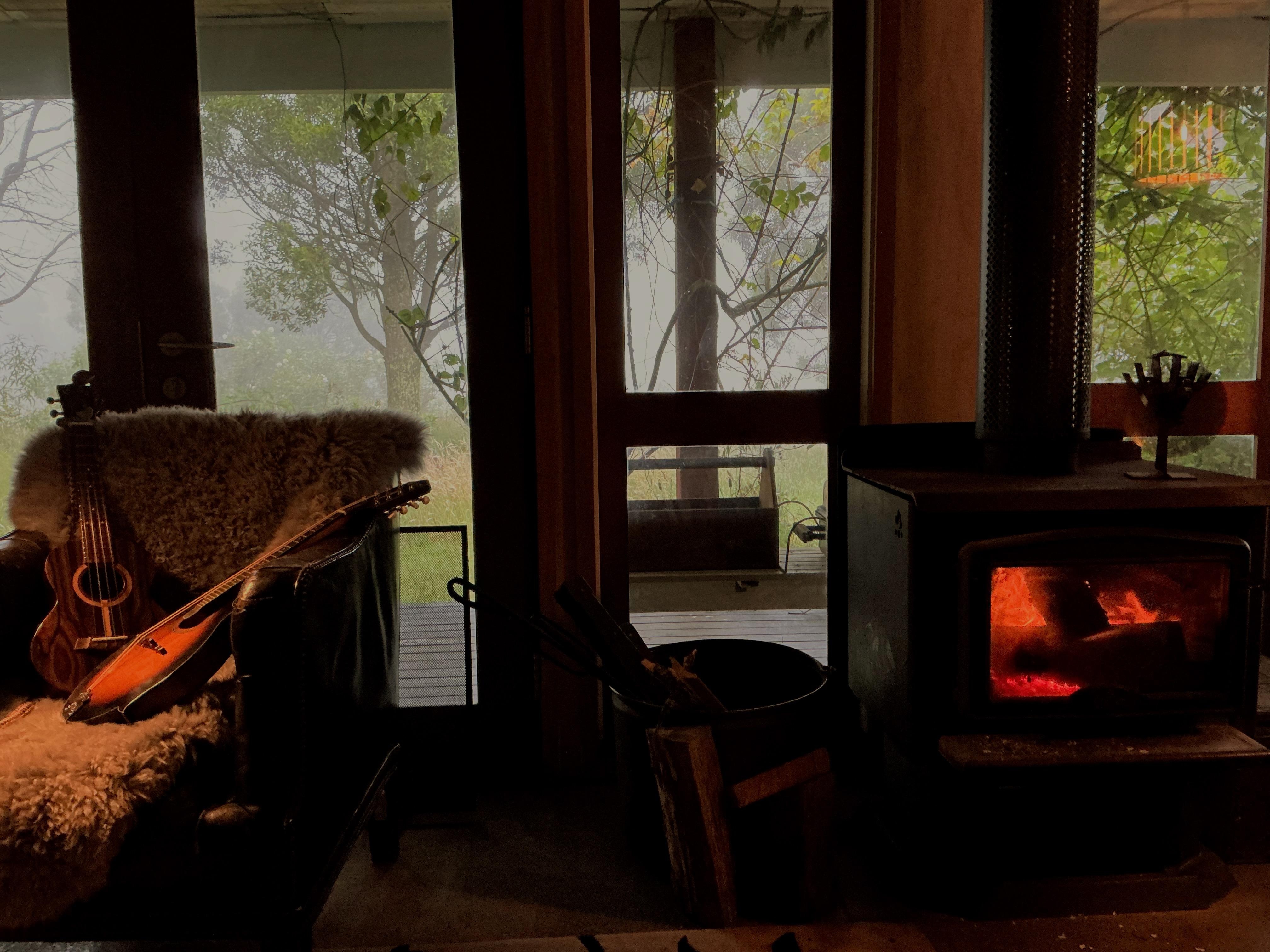 The mist rolled in on our first night, very atmospheric 