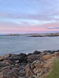 Watching the bad weather roll out and leave this view