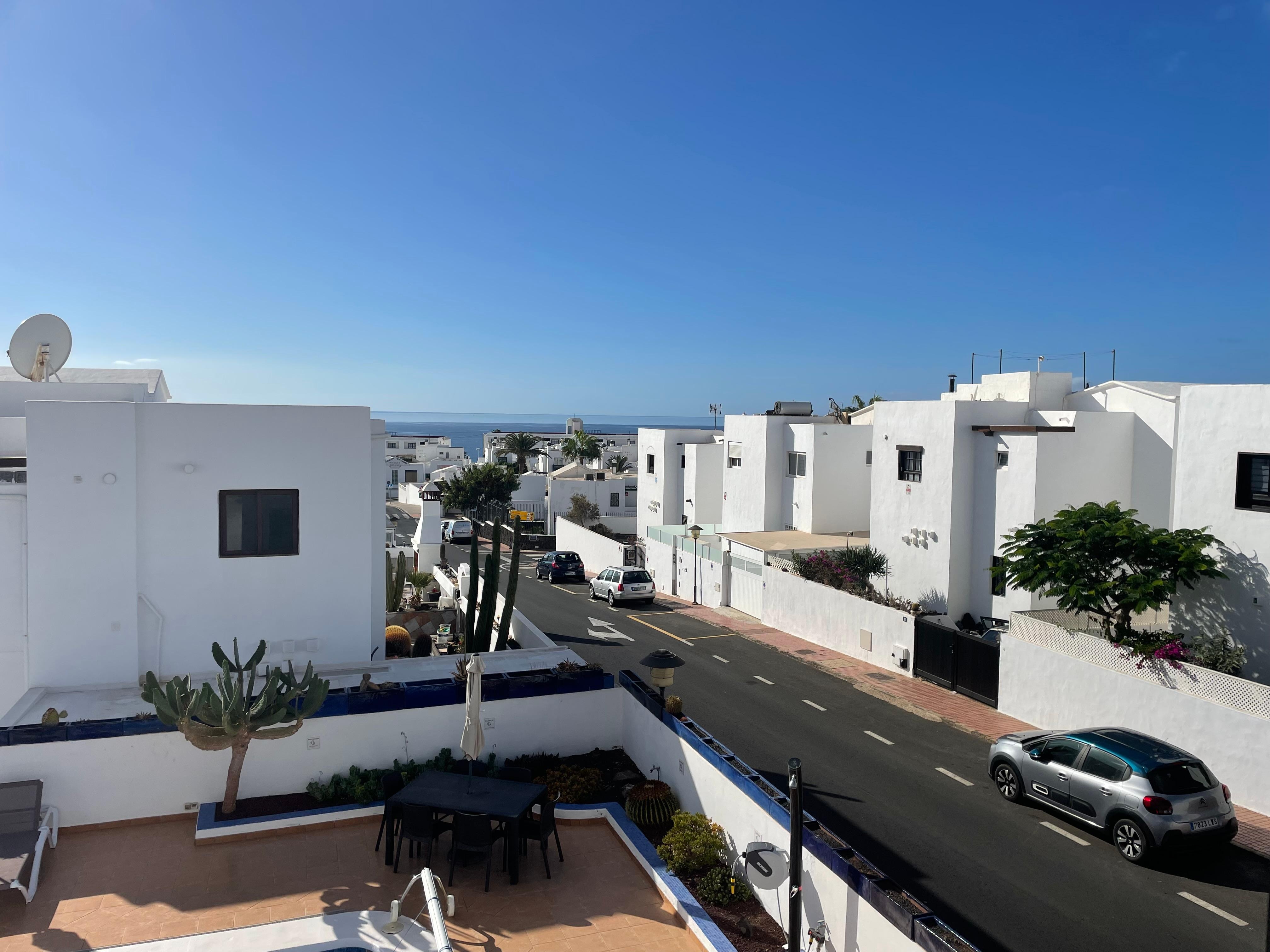 View from upstairs dining areas