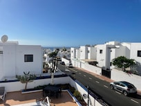 View from upstairs dining areas