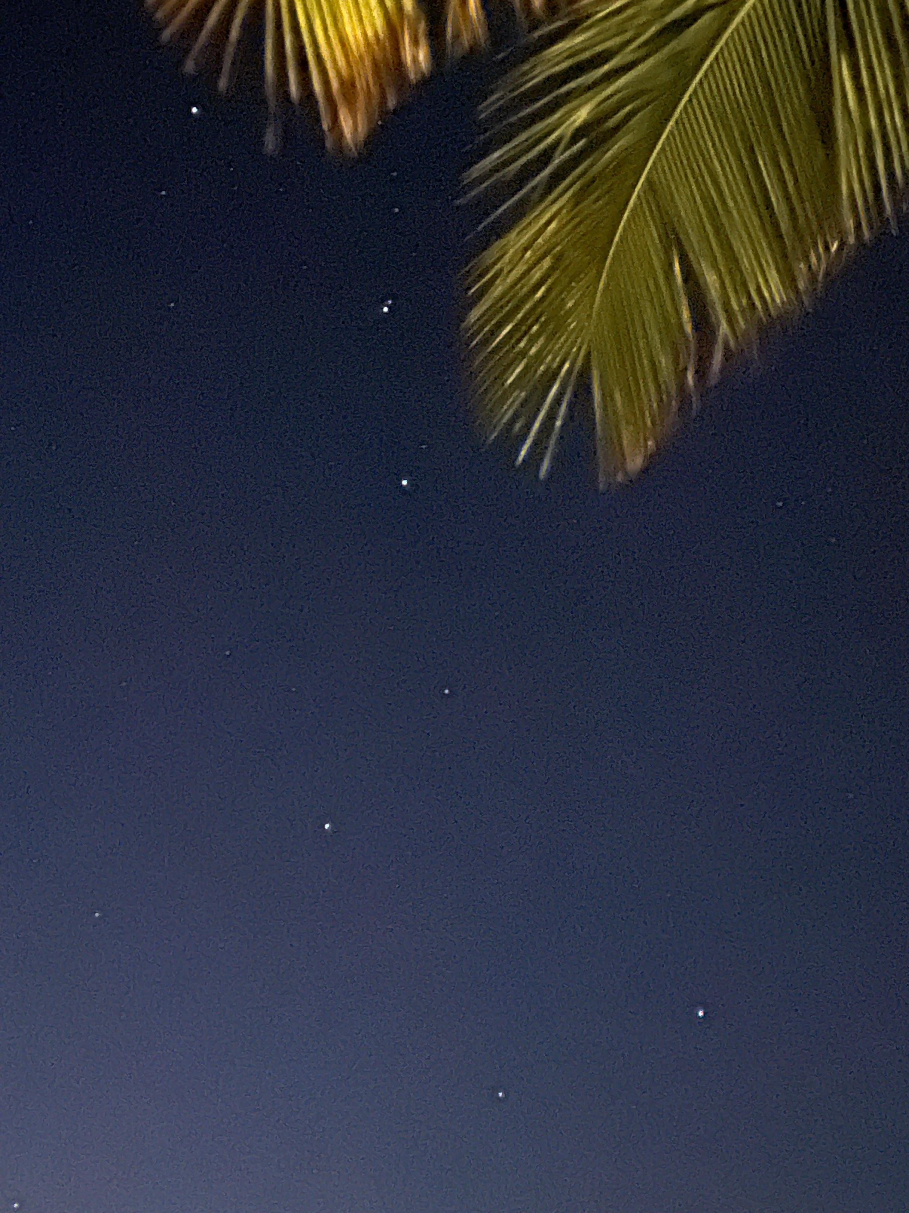 Big Dipper each night right from the lanai. Beautiful!