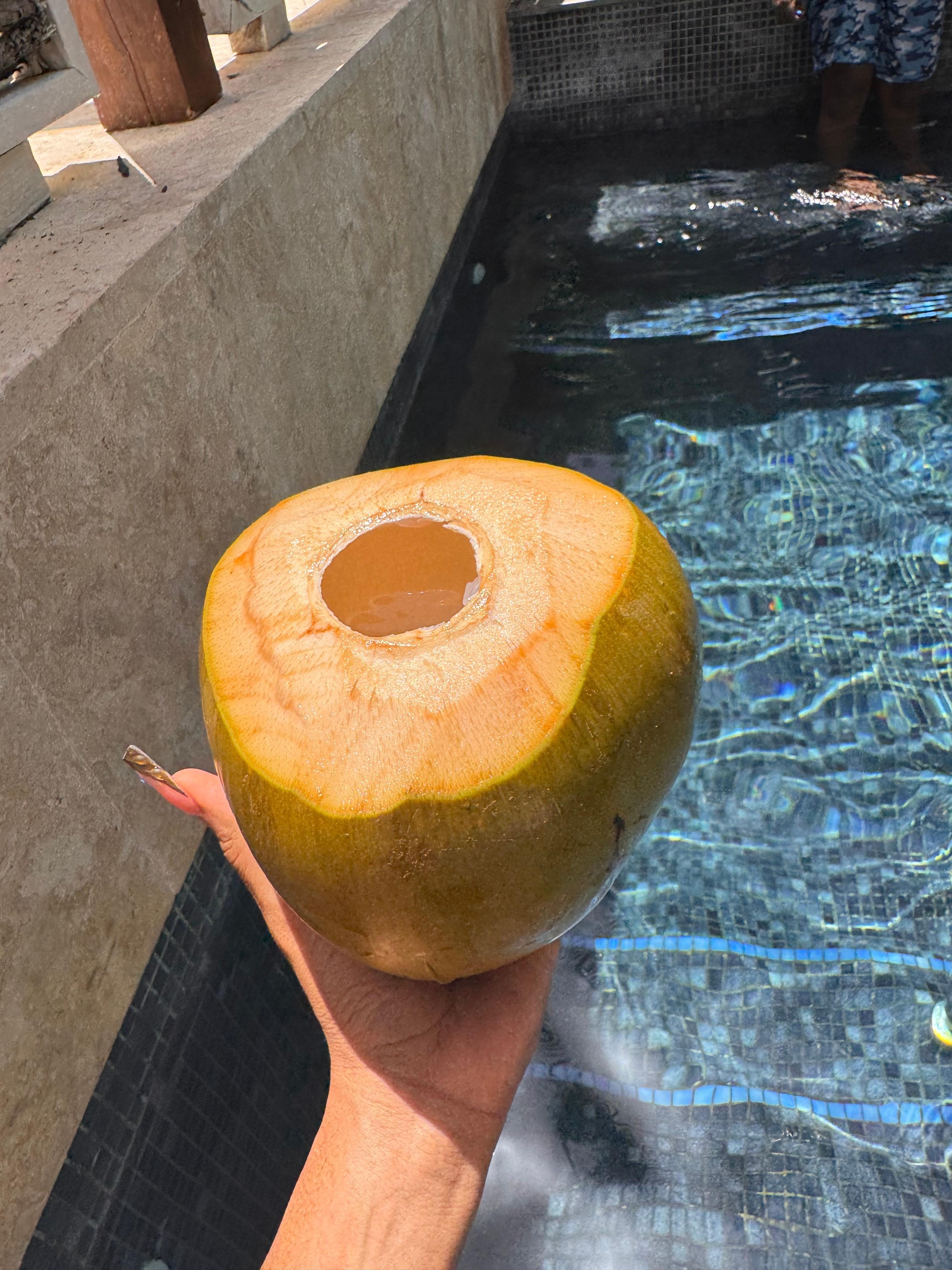 staff gave coconuts sometimes .