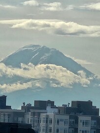 Mt Rainer from the rooftop.