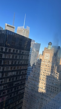 Vue de la chambre 44 eme étage