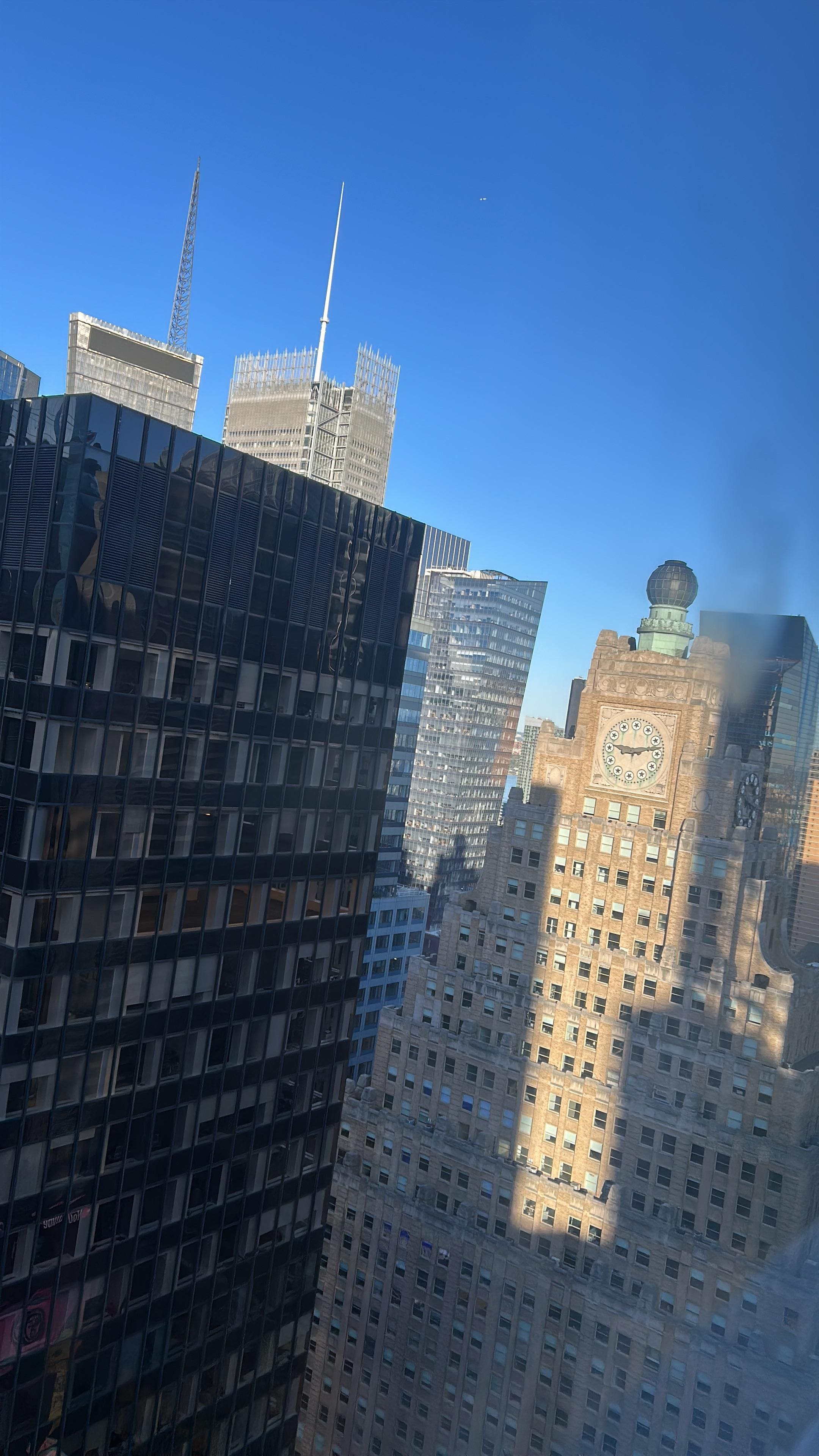 Vue de la chambre 44 eme étage