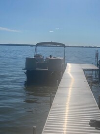 Plenty of room for our boat