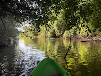 Always enjoy pretty sites when kayaking