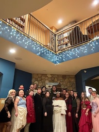 (We had a renaissance themed dinner)